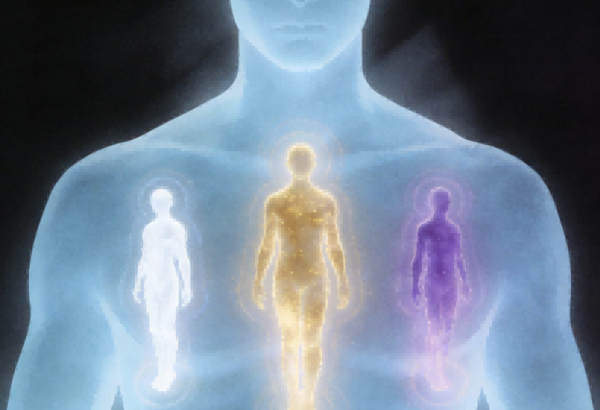 人生身、心、灵三位一体运作模式